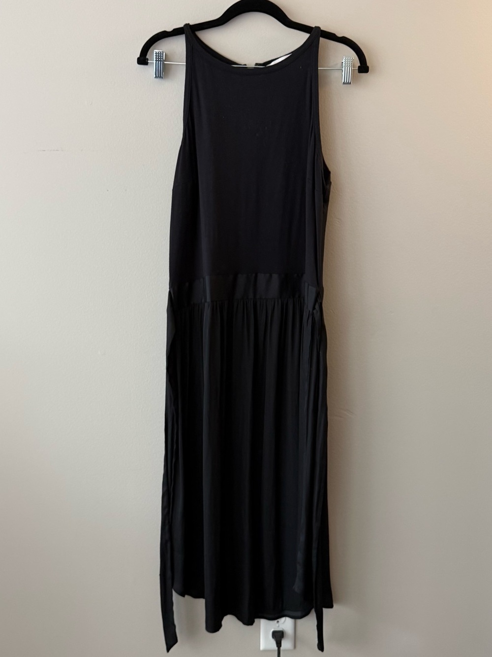 LOFT Midi Black Dress